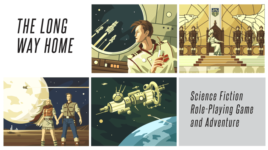 Deep Space D-6: The Long Way Home