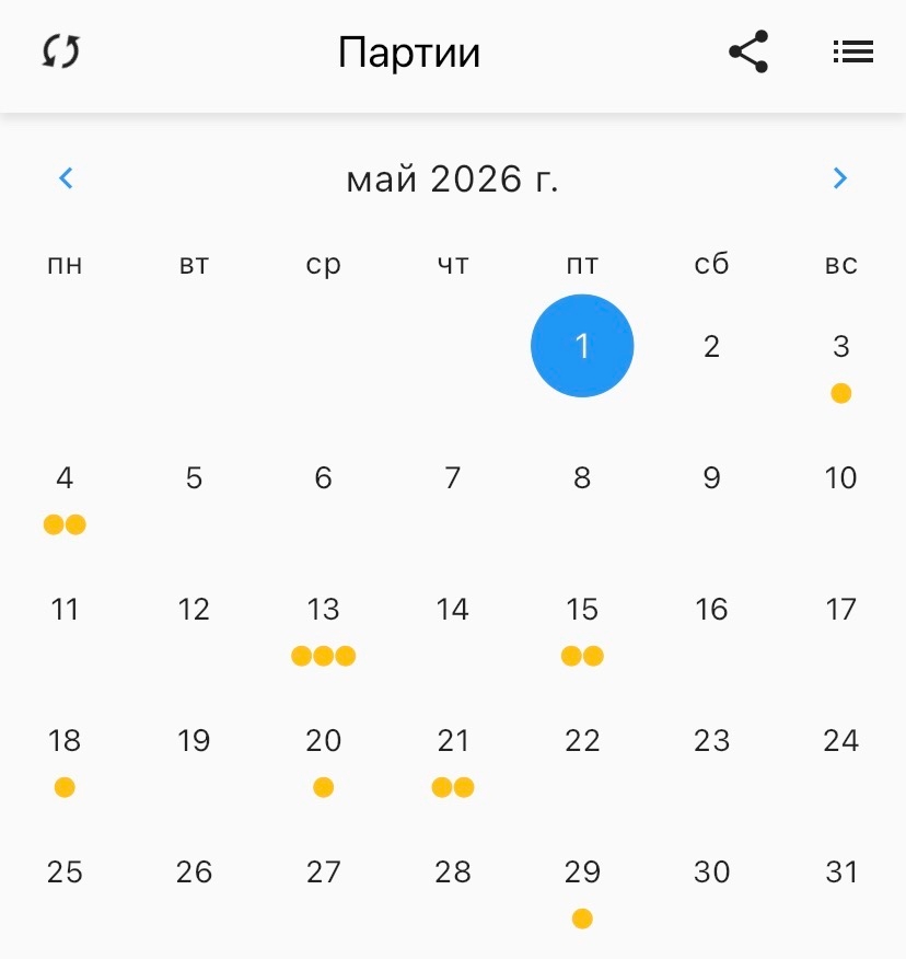 Отчёт за май 2026